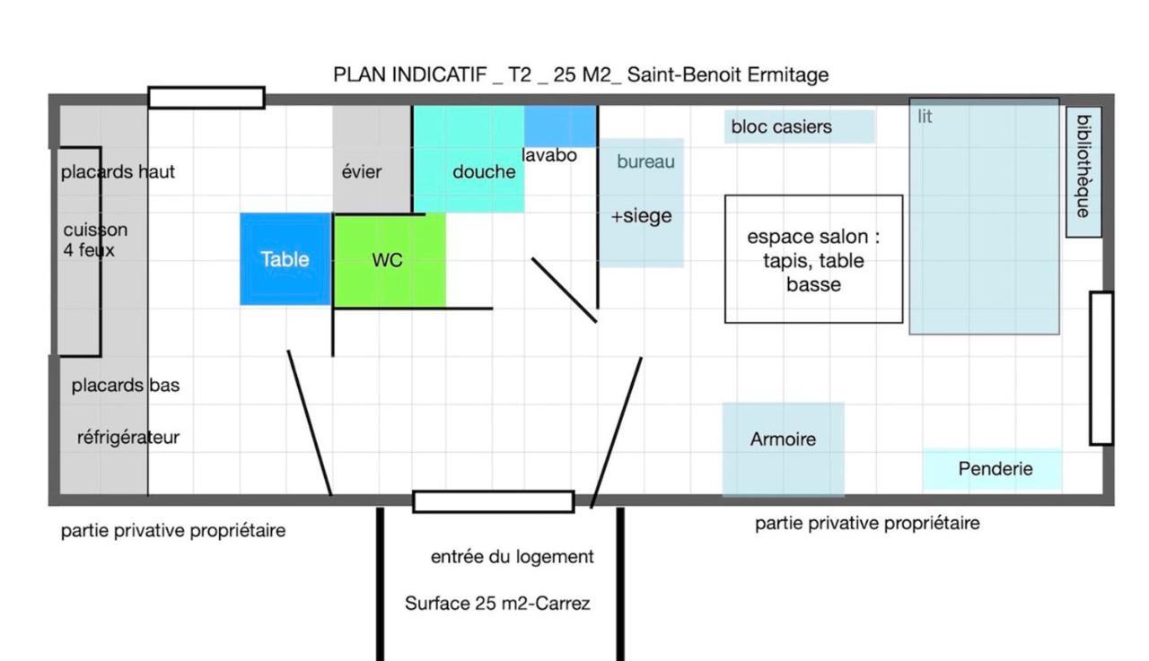 T2 Poitiers Saint Benoit 20Min Futuroscope Apartment Luaran gambar